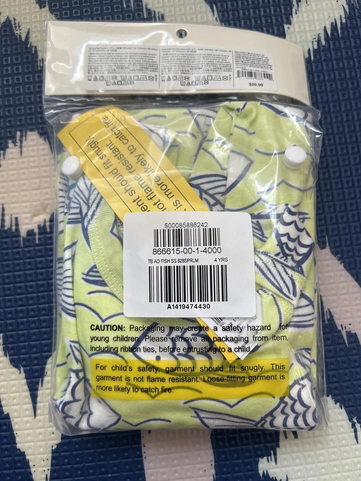 New Fish PJ Set | 🌱ORGANIC🌱 Baby Gap |  + Loving Kindness Everyday 🎧