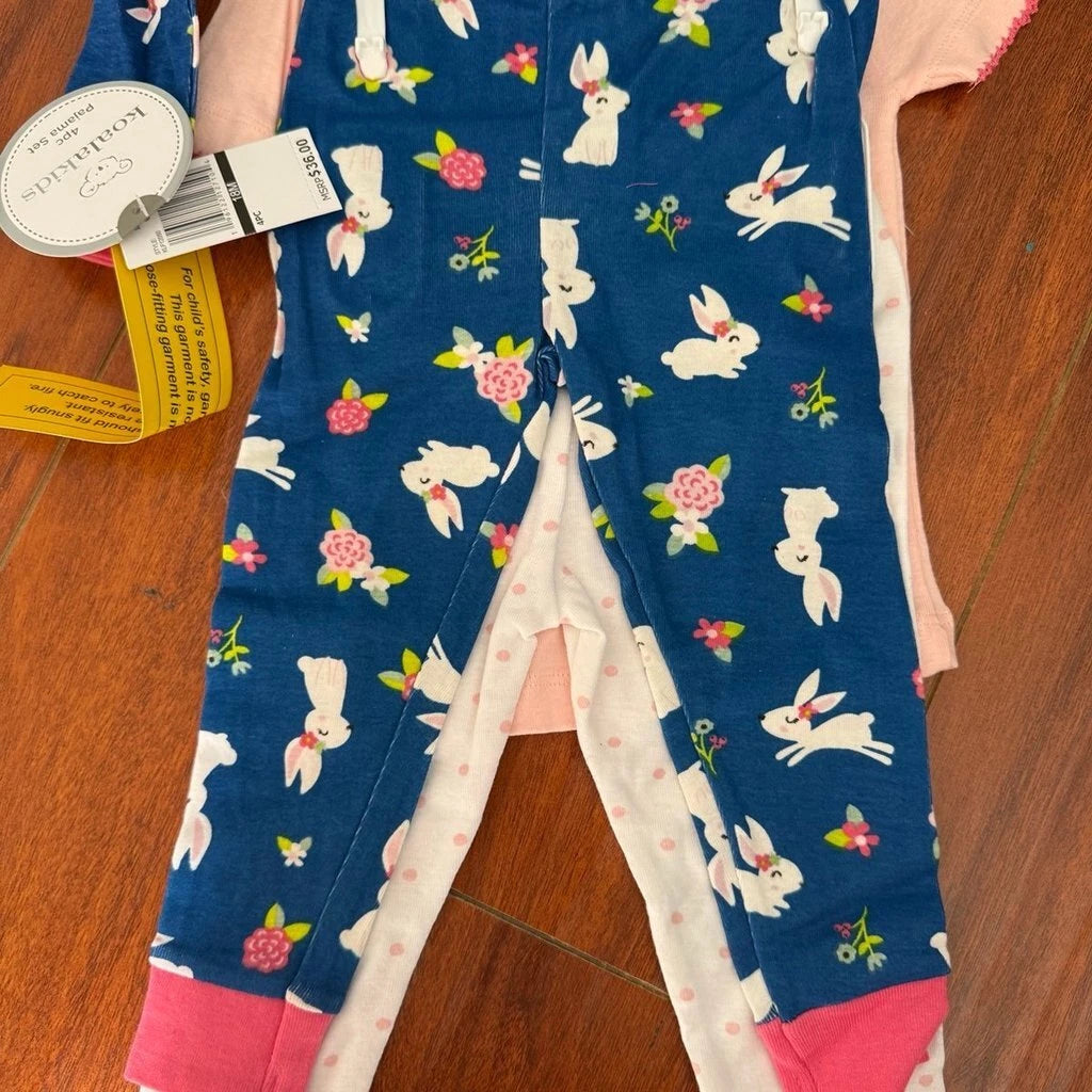 Koala Kids 4pcs Pajama Set 18m