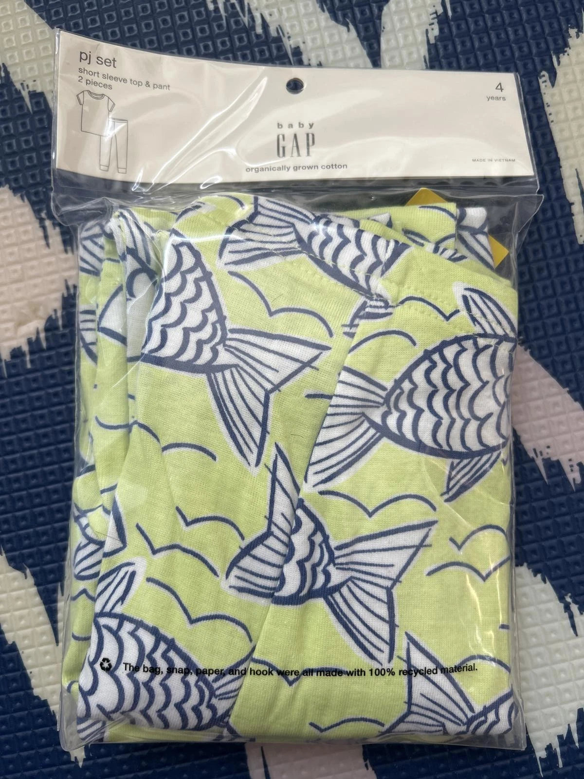 New Fish PJ Set | 🌱ORGANIC🌱 Baby Gap |  + Loving Kindness Everyday 🎧