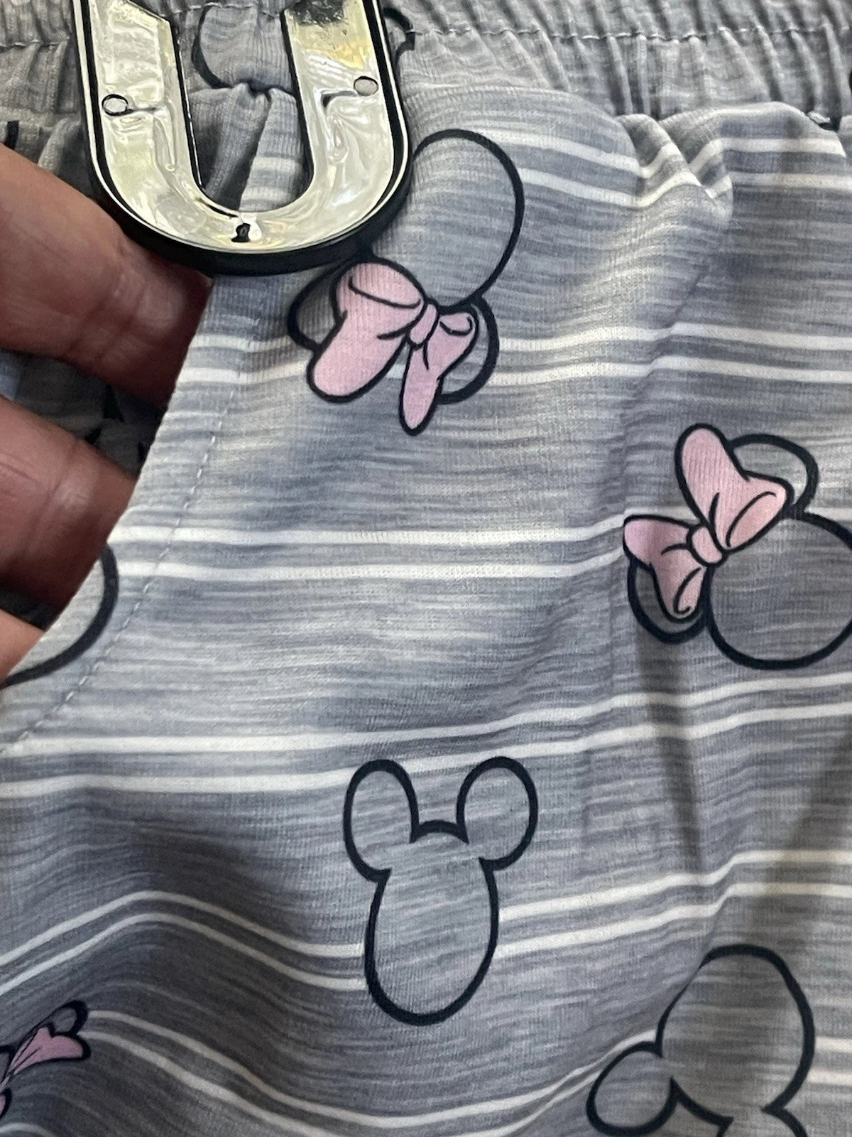 Disney Minnie Girls  Kids Pajama Set 2 Piece Set  Size 5 ~ New