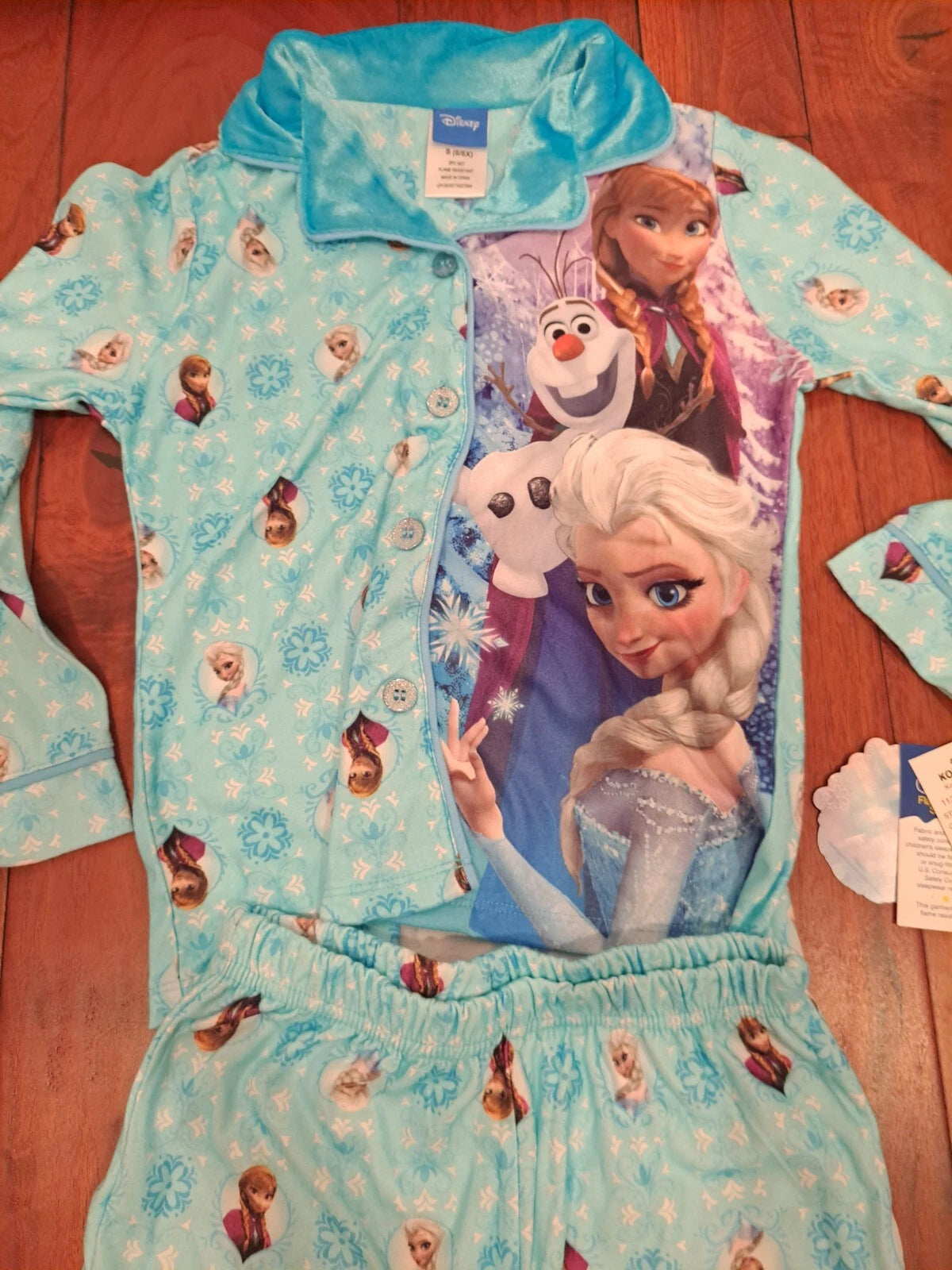 Disney Pajama Set Size 6-6X NWT Frozen