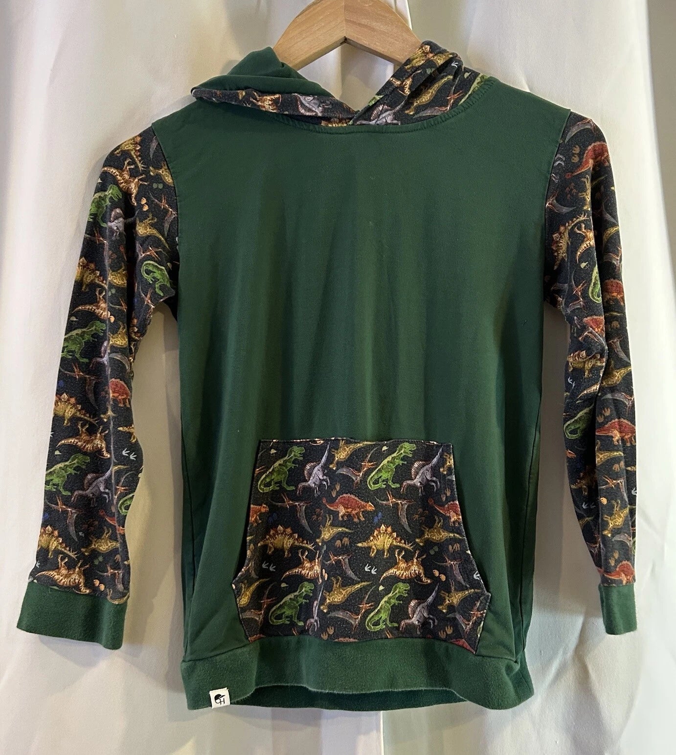 Dinosaur Kids Colorblock Pajama Set Size 7/8