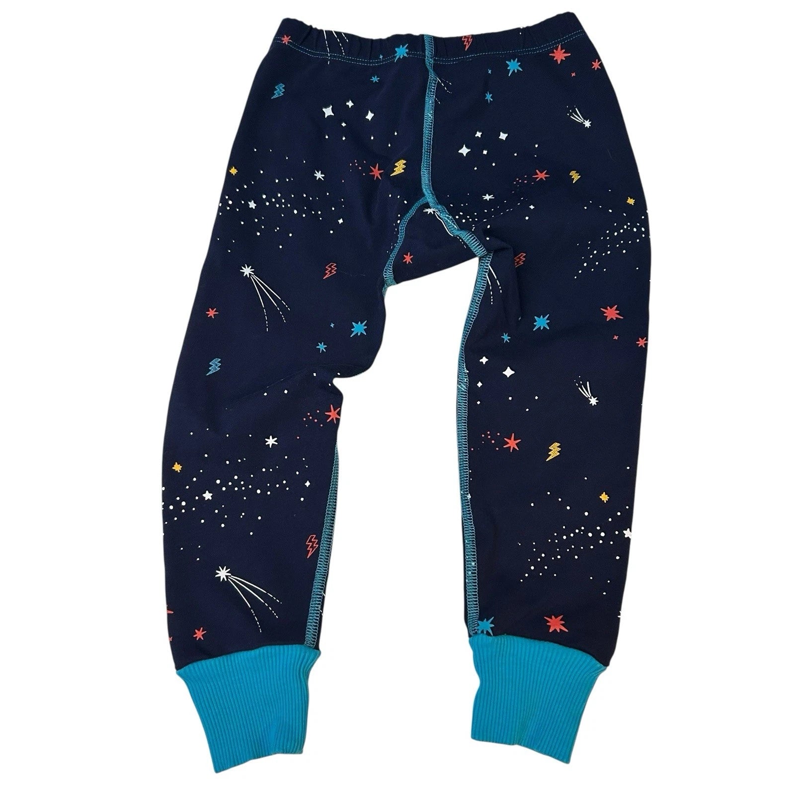 Mightly Kids' Fair Trade 100% Organic Cotton Tight Fit Pajamas Galaxy Size 3T