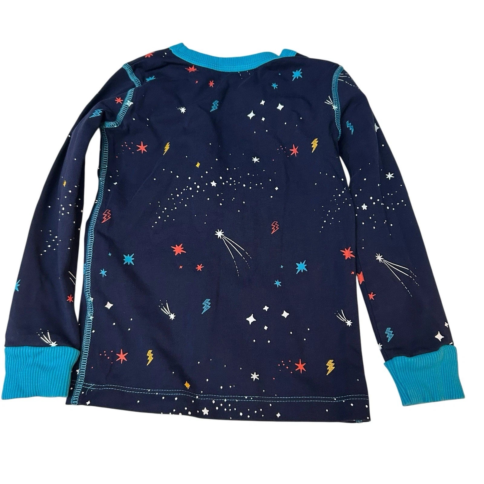 Mightly Kids' Fair Trade 100% Organic Cotton Tight Fit Pajamas Galaxy Size 3T
