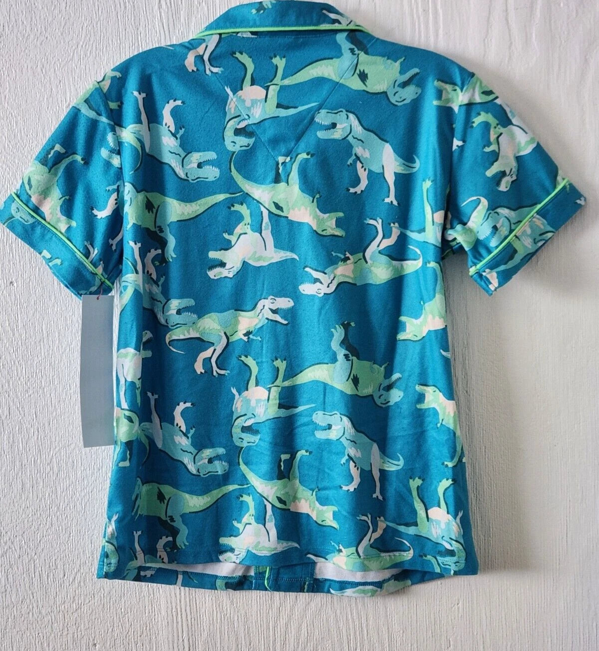 Cat & Jack Girls Flannel Dinosaurs Pajama Set Flame Resistant Unisex (C7)