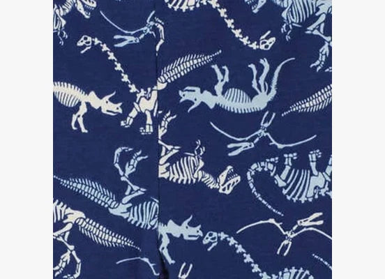 KIRKLAND BOYS 4 PC DINO/STRIPE PAJAMA SET (BLUES 10)NWT