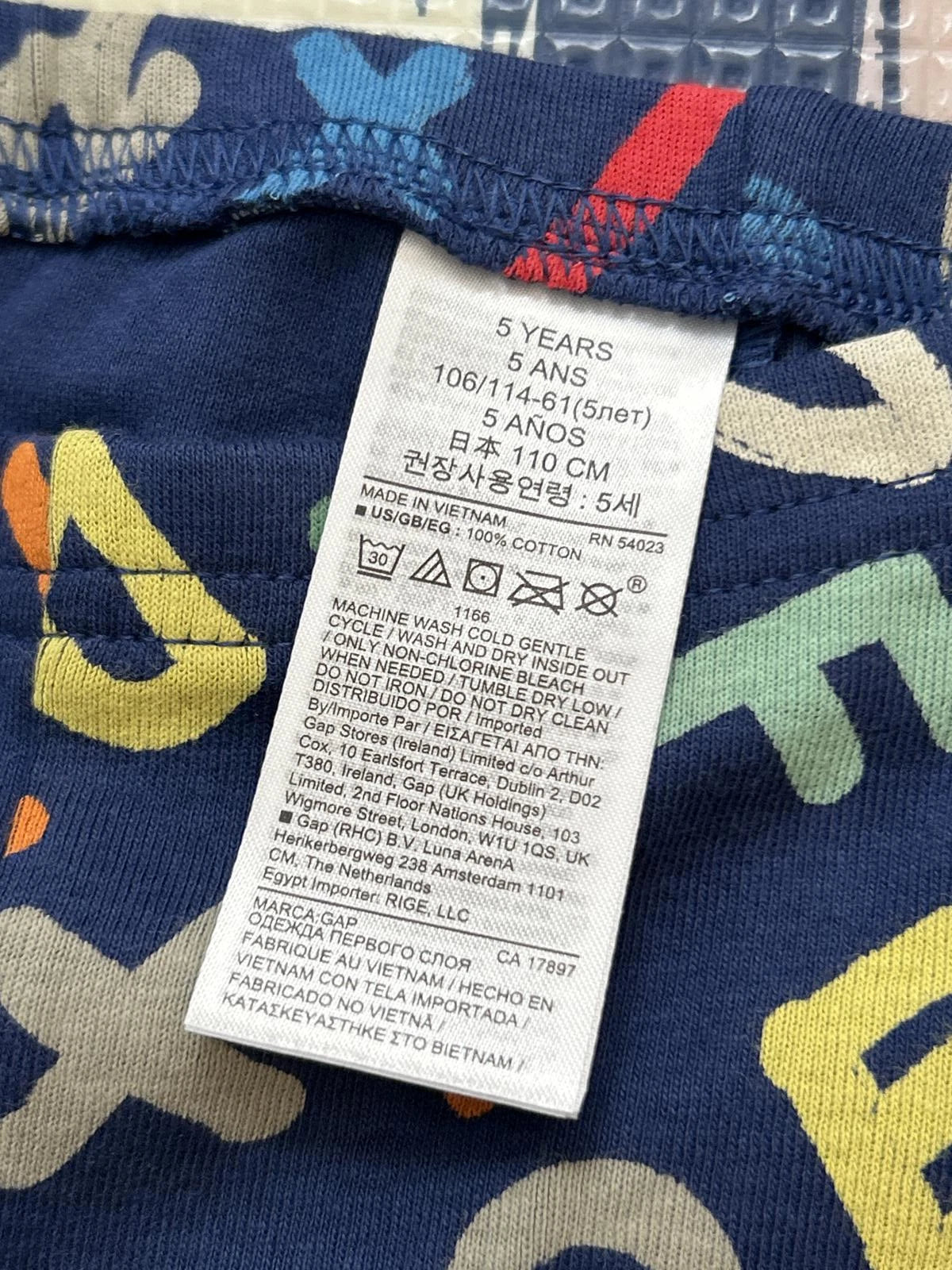 Alphabet Pjs!🌱ORGANIC�� Baby Gap | 2pc Set  Sz 5yrs  +Loving Kindness Everyday