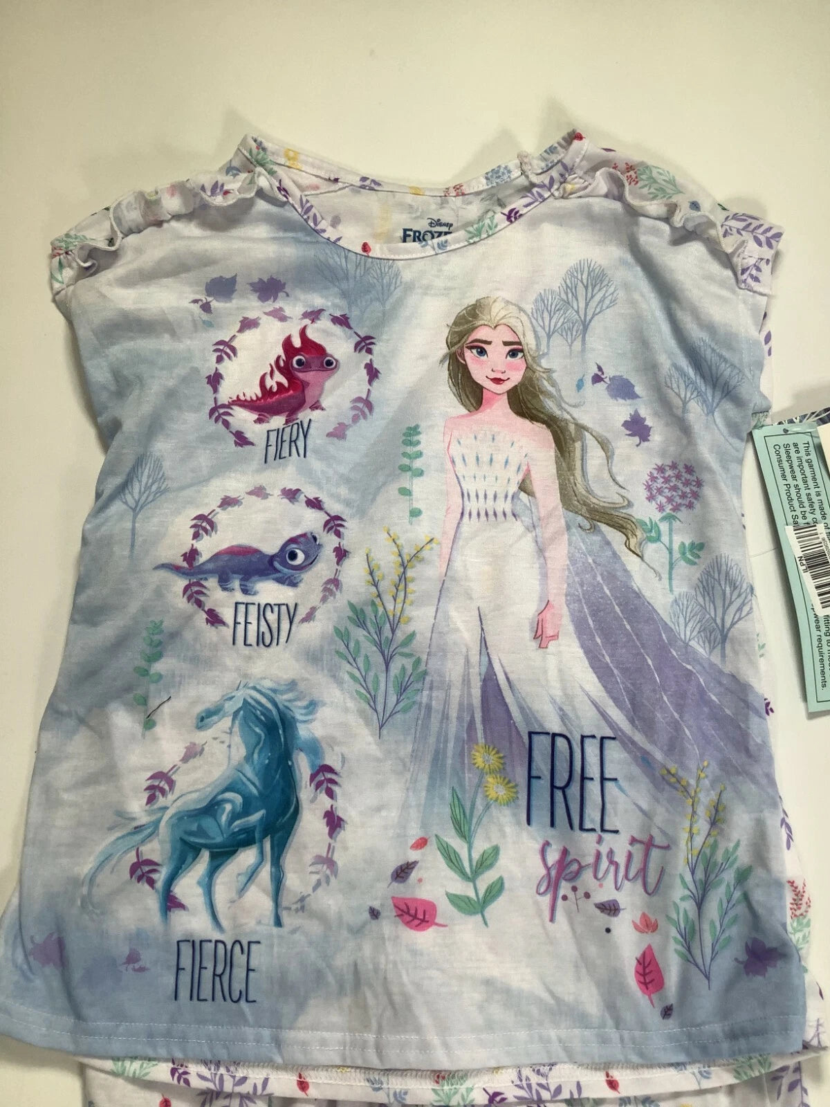 Girls Disney Frozen II Pajama Set 2 pc Medium NEW! NWT