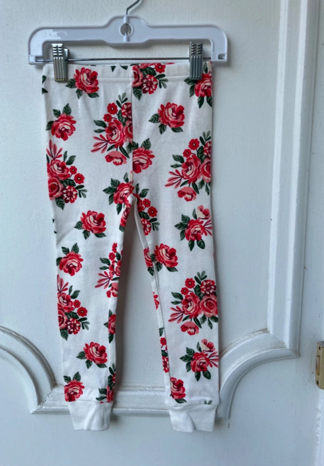 NWOT Girl's Fall/Winter PJs - 100% Cotton - Floral Print -  Size 4T