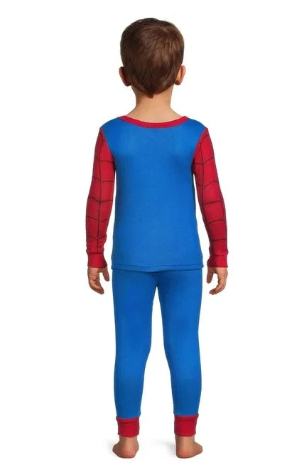 Marvel Spider-Man Boys Pajamas 2-Piece Set 100% Cotton All Season Size 3T