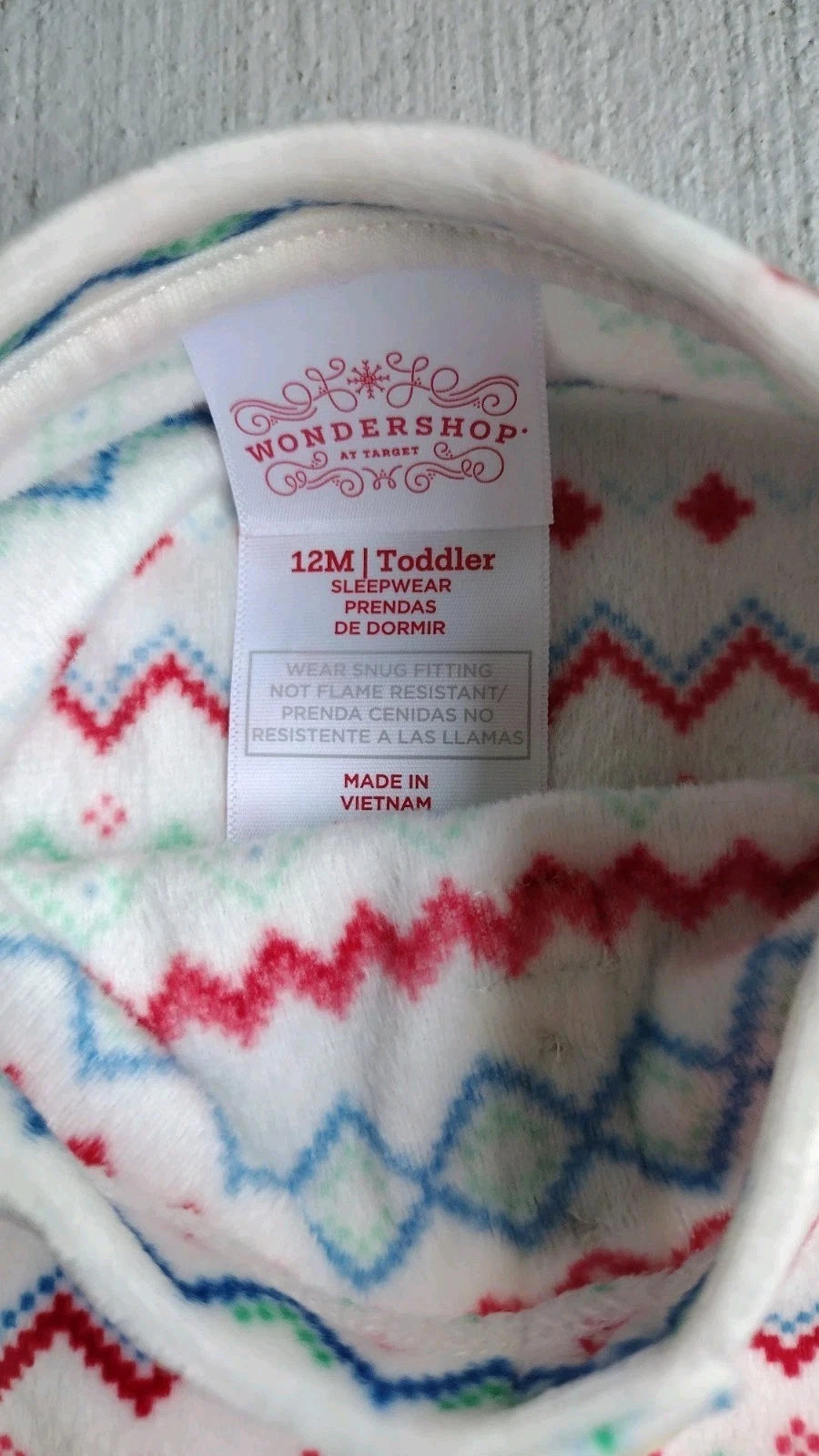 NWT Wondershop Pajama Set 12 Months