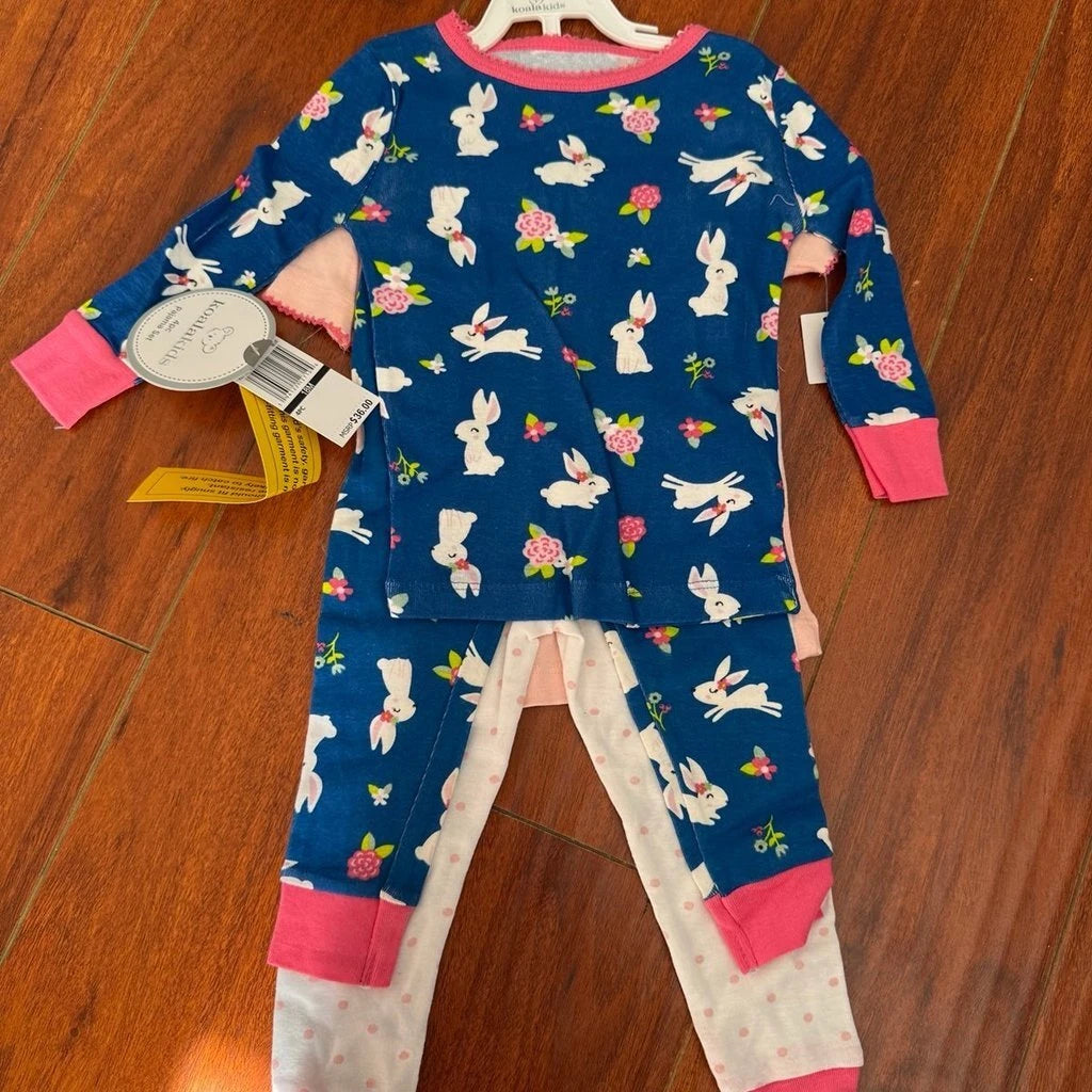 Koala Kids 4pcs Pajama Set 18m
