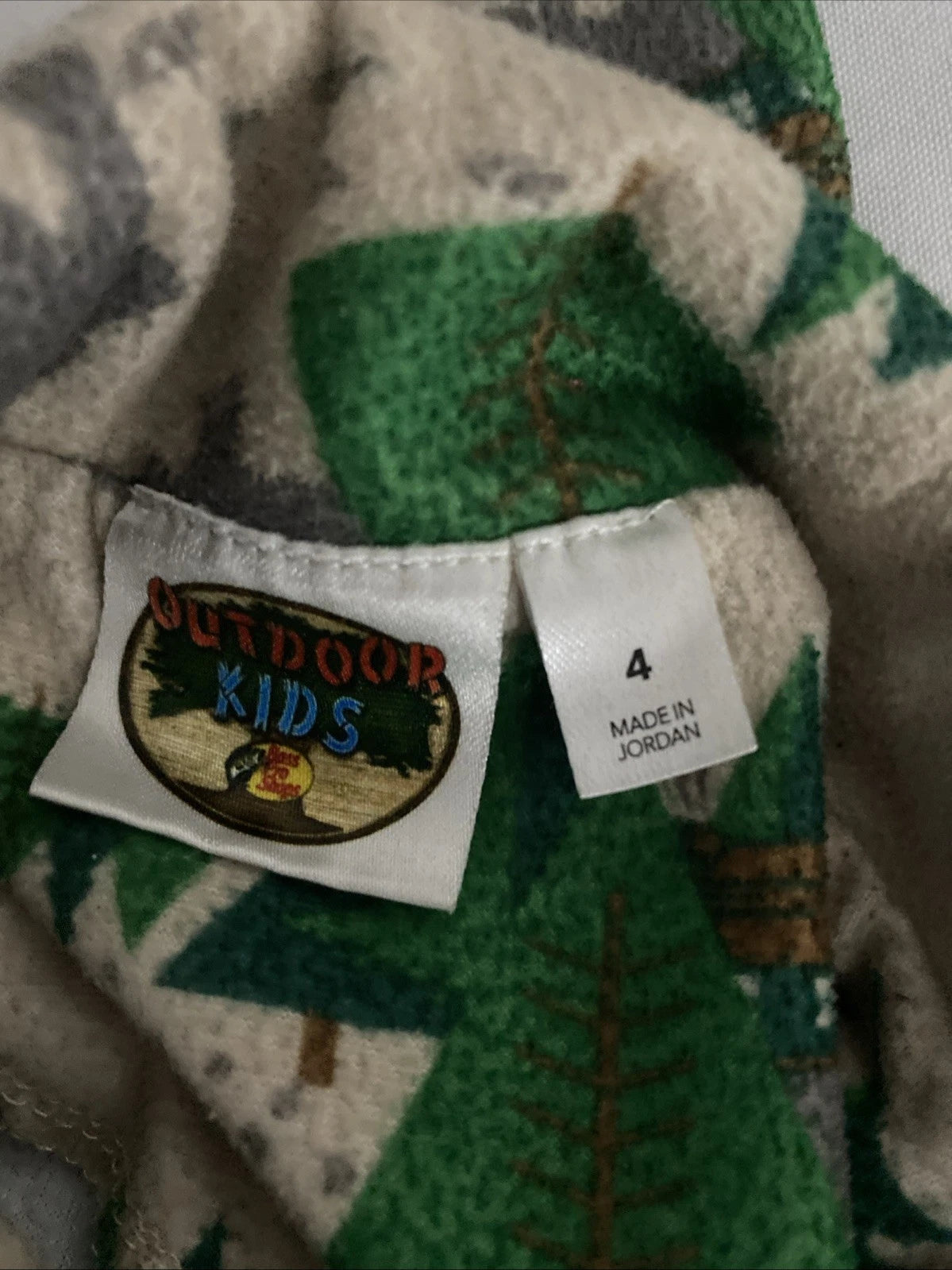 Outdoor Kids Pajama Set W Matching Robe Size 4T