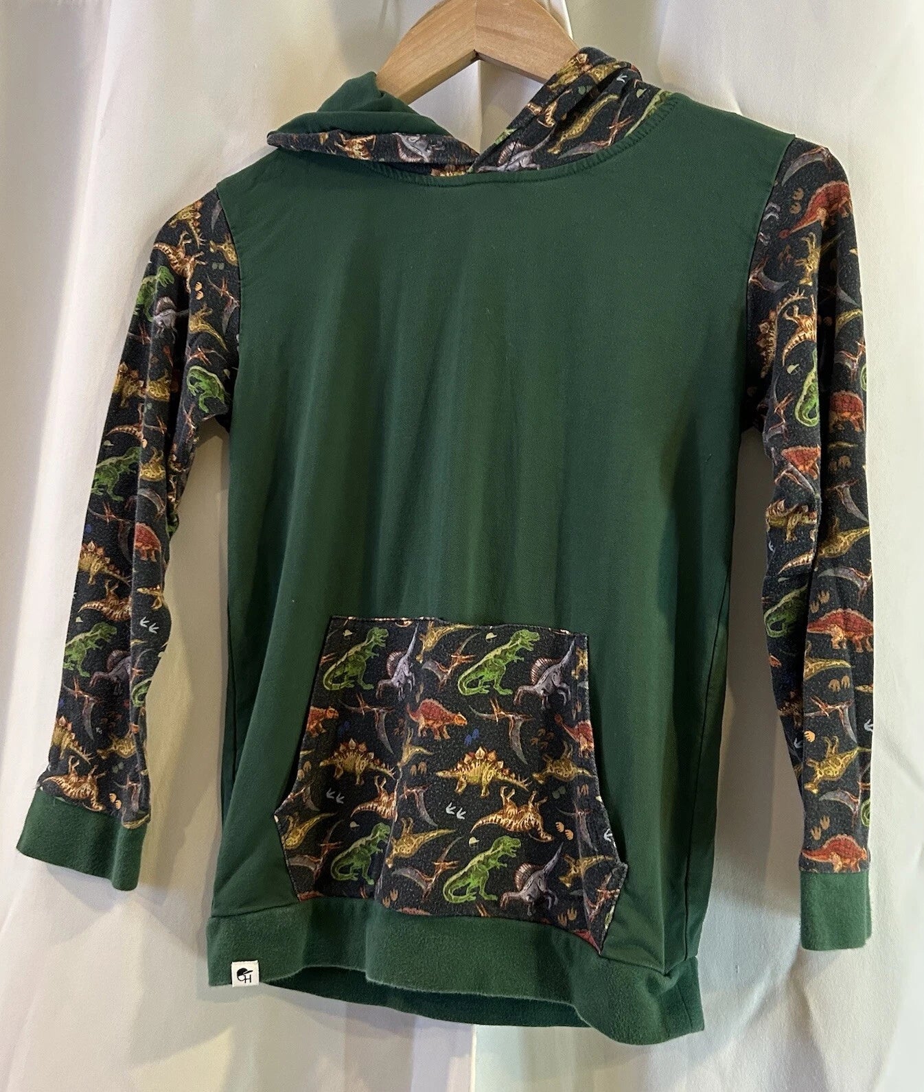 Dinosaur Kids Colorblock Pajama Set Size 7/8