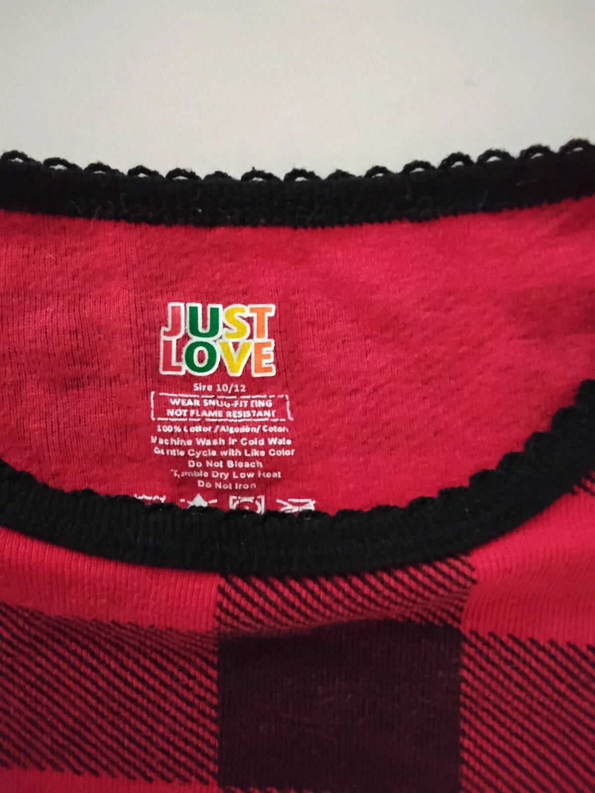 Kids Pajama set, Size 10/12