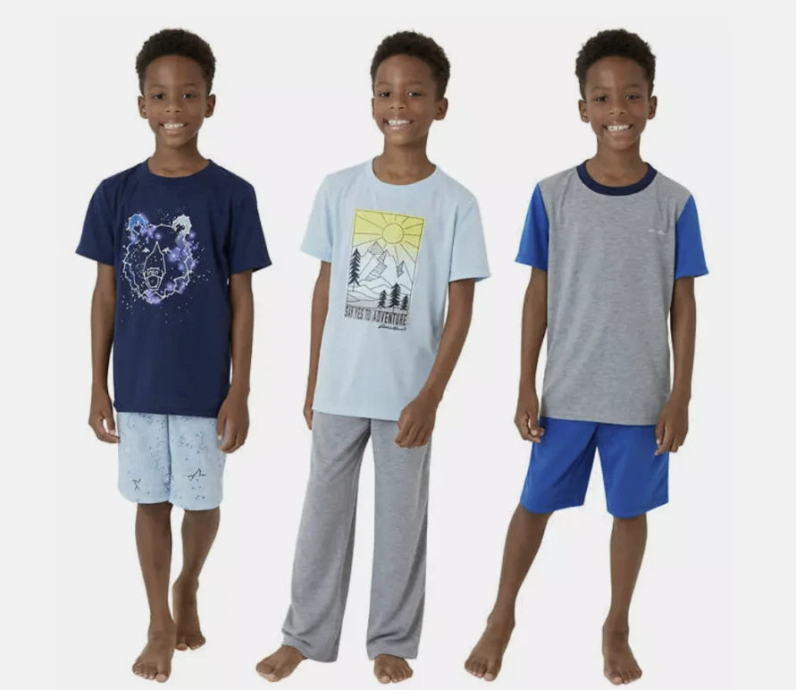 Eddie Bauer Kids Boys LARGE 14/16 Comfy 6 PIECE Pajama Set