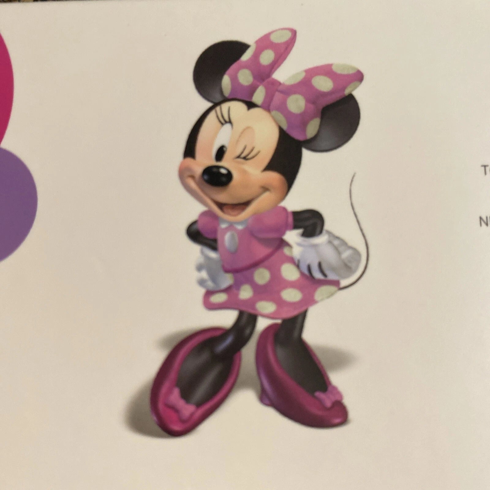 Disney Junior Minnie Mouse Believe Girls kids 3 Piece Pajama Set Pink Size 5