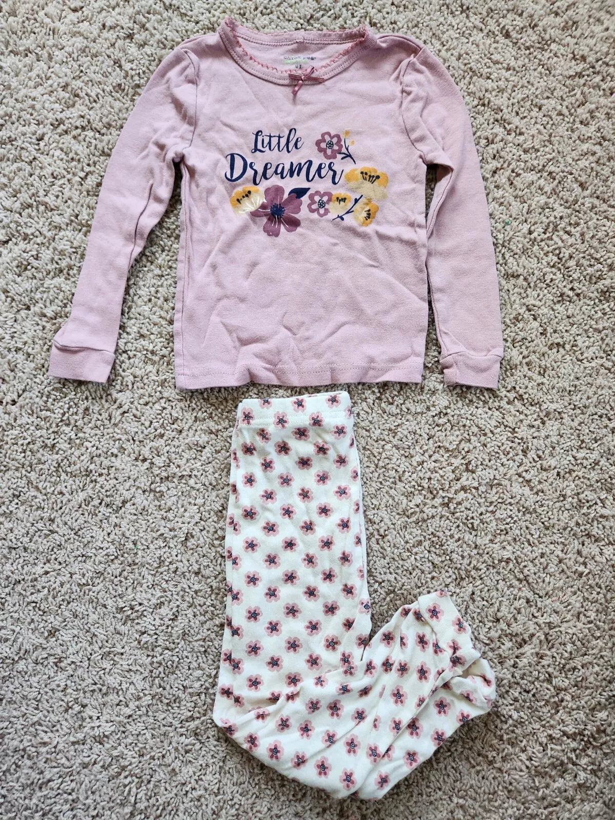Chick Pea Girl Pajama Set 4T Little Dreamer