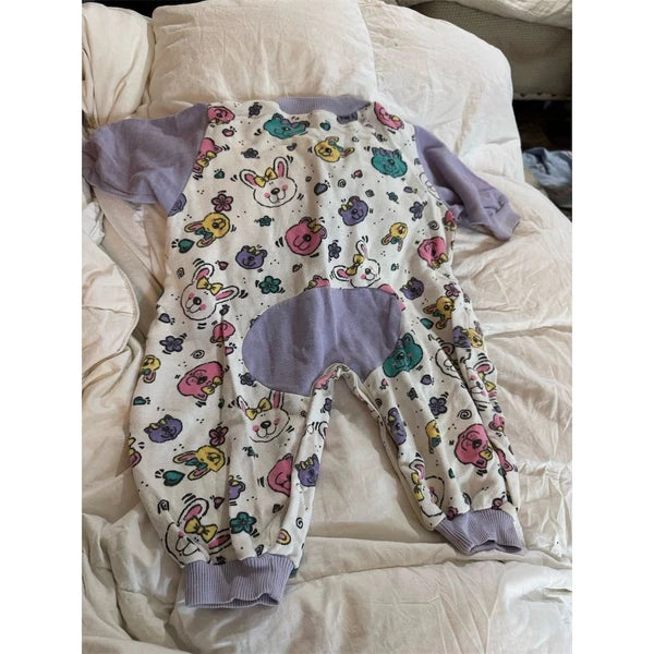 Fantasy Valley Kids Animal Print Pajama Set Multicolor Size 18 months