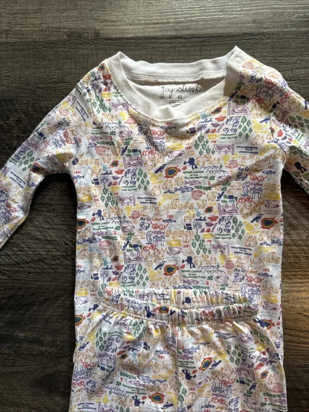 Joy Street  Yellowstone Two Piece Kids Pajamas Size 2T