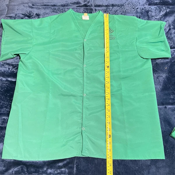 Children’s Pajama Green Shirt & Shorts Medium
