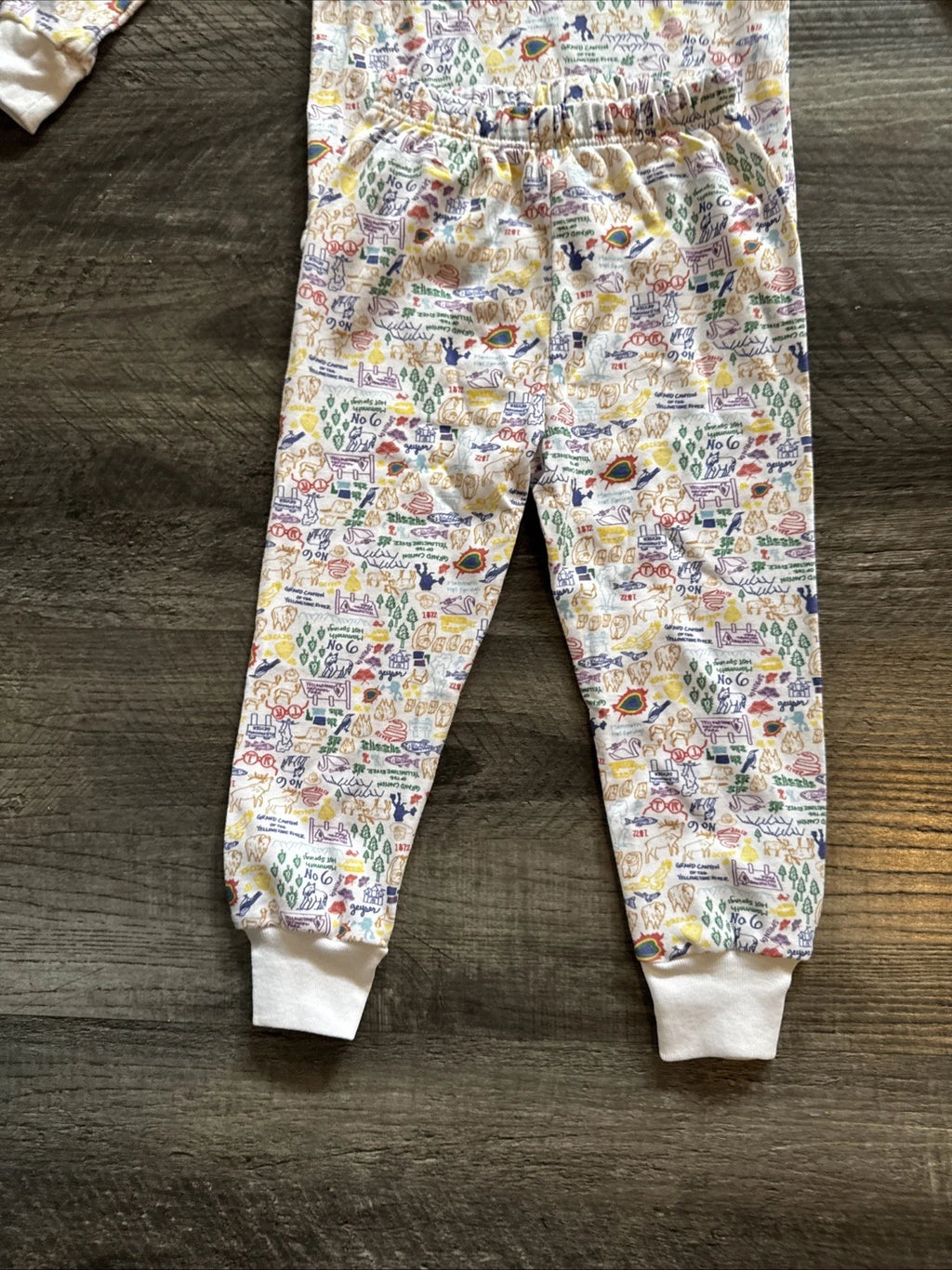 Joy Street  Yellowstone Two Piece Kids Pajamas Size 2T