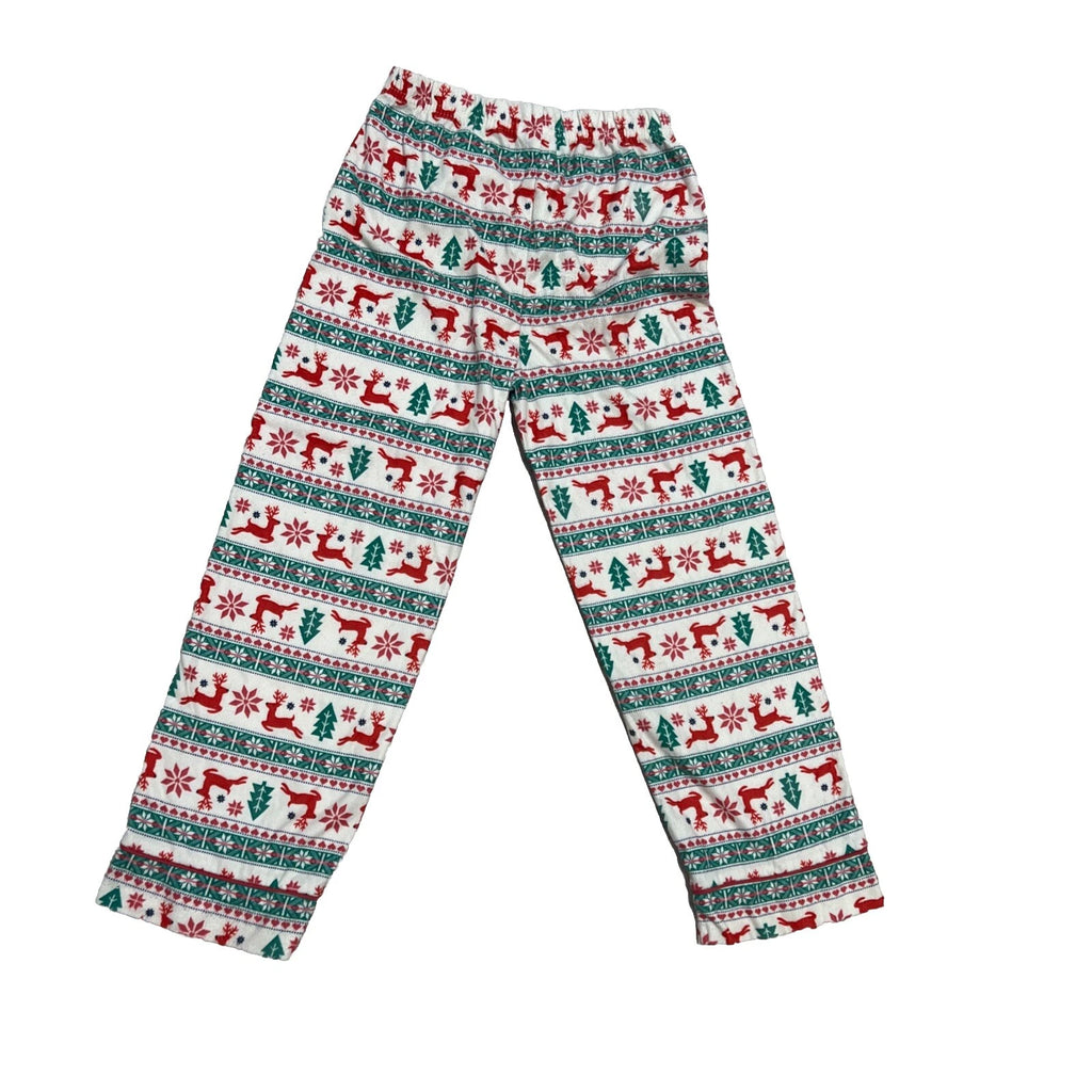 Bass Pro Shops outdoor Kids Holiday Pajama Set Top & Pants Girls Size 5