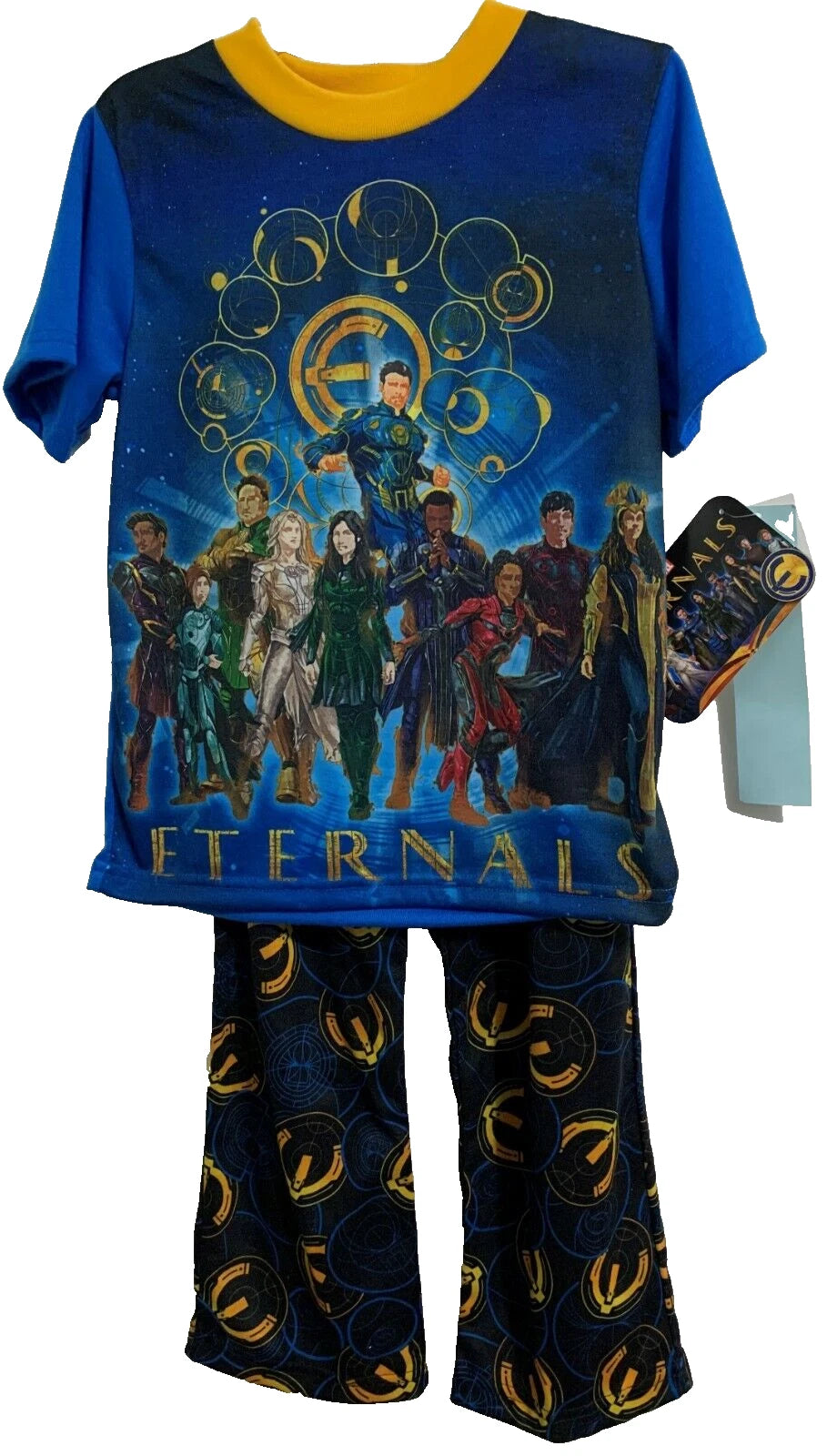 Marvel Eternals Boys 2-Piece Pajama Set Size Child S NWT