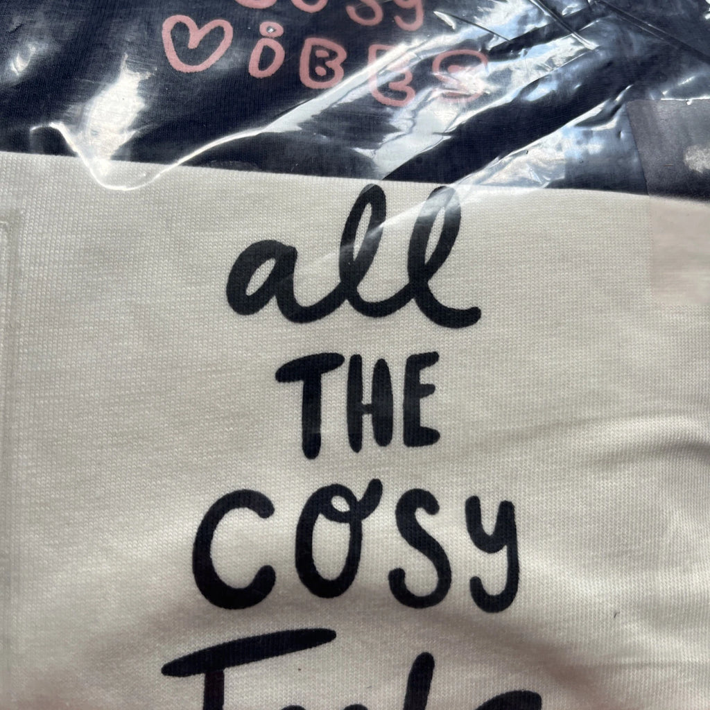 BNWT George Girls Age 10-12 Years Triple Pack Of Pyjamas