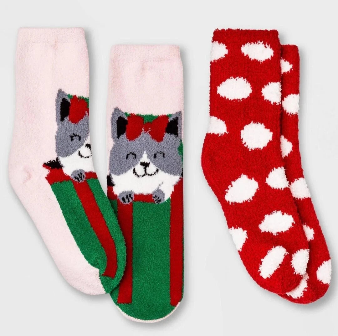 Kids Holiday Fair Isle Matching Family Pajama Set by Wondershop Size 10 & Socks