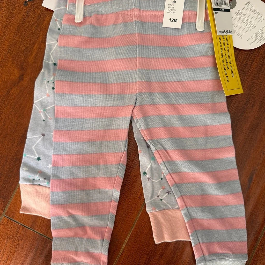 Koala Kids 4pcs Pajama Set 12m