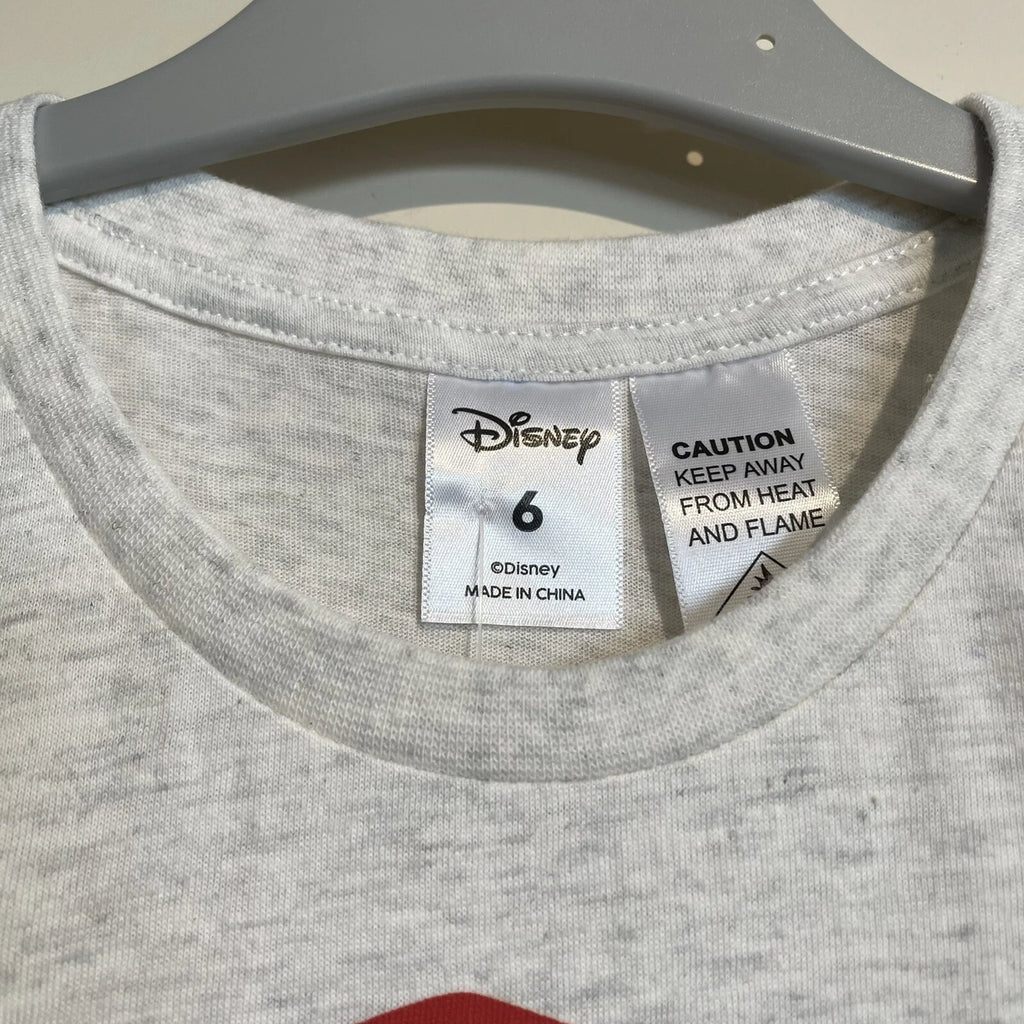 Disney Mickey Xmas Pyjamas Set Size 6 Child Kids Sleepwear Christmas PJs BNWT