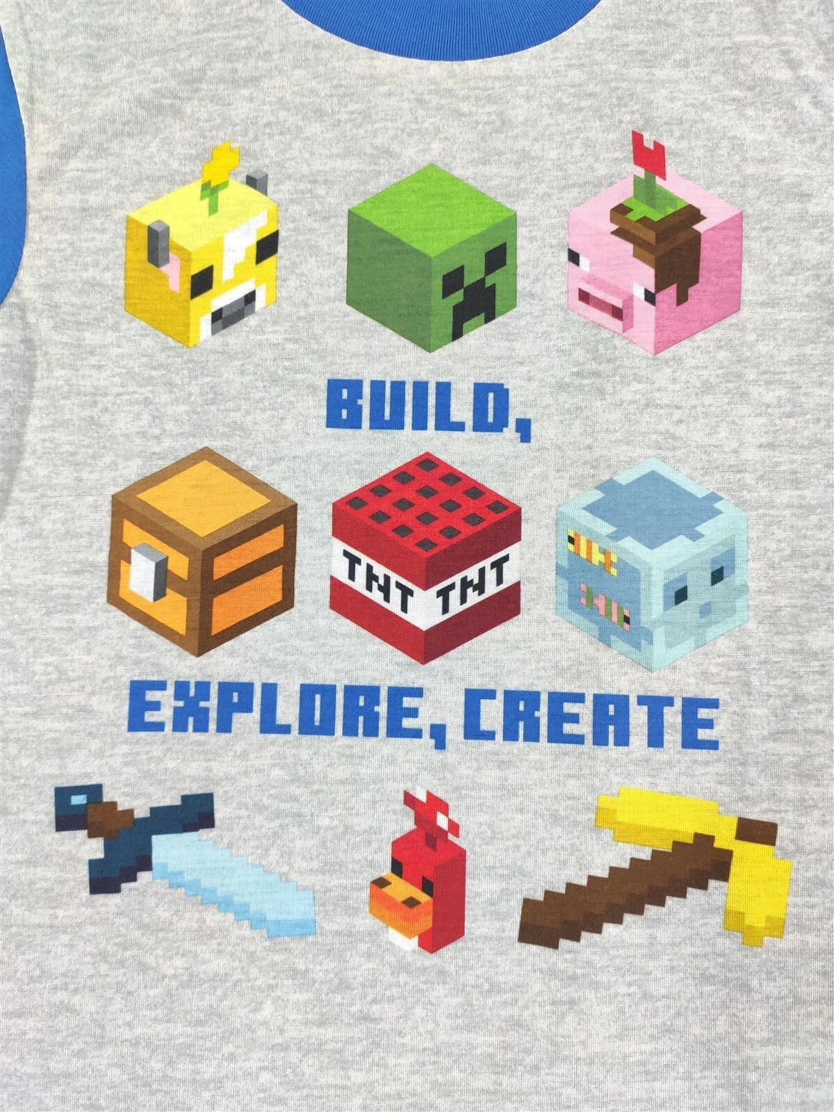 Minecraft Pajamas  Boys Medium 8 Lightweight Shirt Pants PJ Kids Gift Set