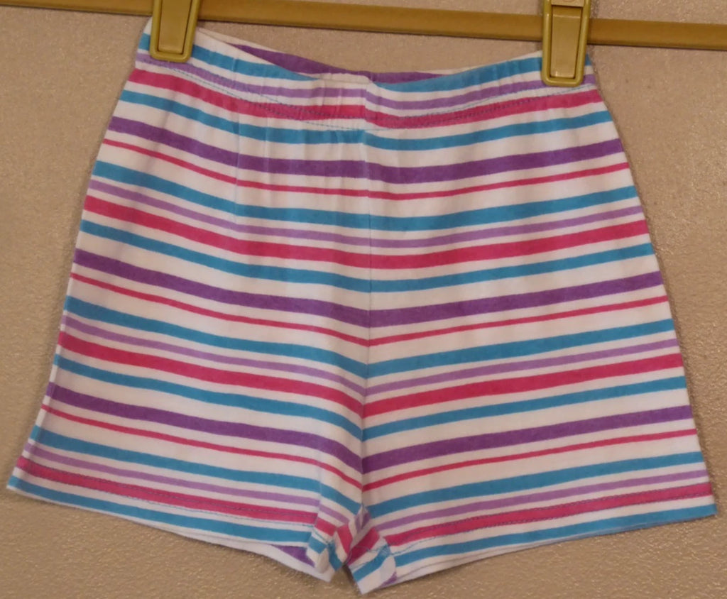 Girl's Pajama set Size 6-Children's Place Short Sleeve/Shorts Purple, striped