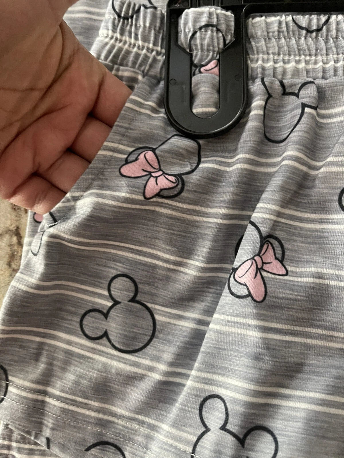 Disney Minnie Girls  Kids Pajama Set 2 Piece Set  Size 5 New