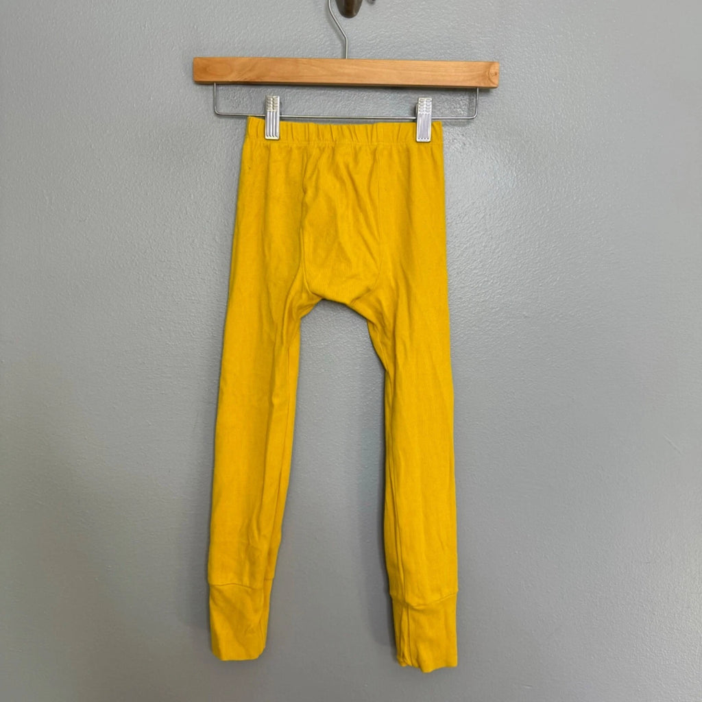 CHILDHOODS yellow night set PJ set size 6-7 years Pajama Unisex Cotton