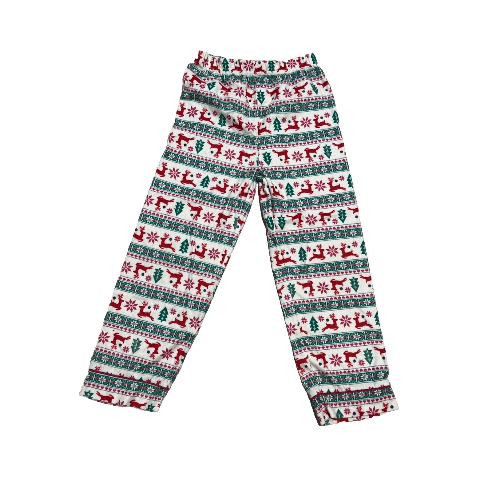 Bass Pro Shops outdoor Kids Holiday Pajama Set Top & Pants Girls Size 5