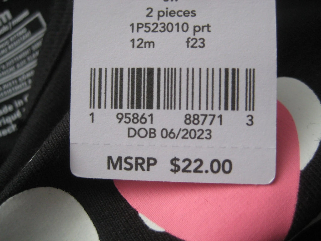 NEW Carter's Unisex Halloween Fall Spooky Ghost 2 Piece PJ Sleep Set 24M NWT