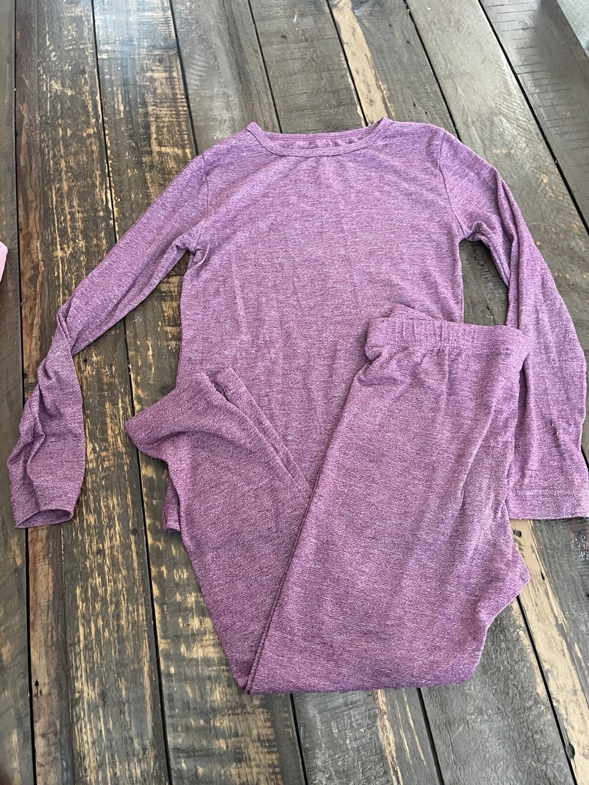 Girls Size 4-5 Pajama Set. Hoodie Zip Up PJs And 32 Heat Set A