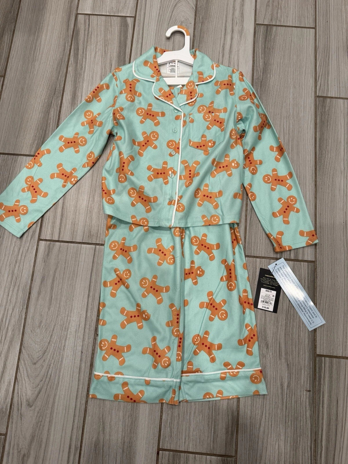 NEW GIRLS CAT & JACK PAJAMA SET SIZE Small 6-7