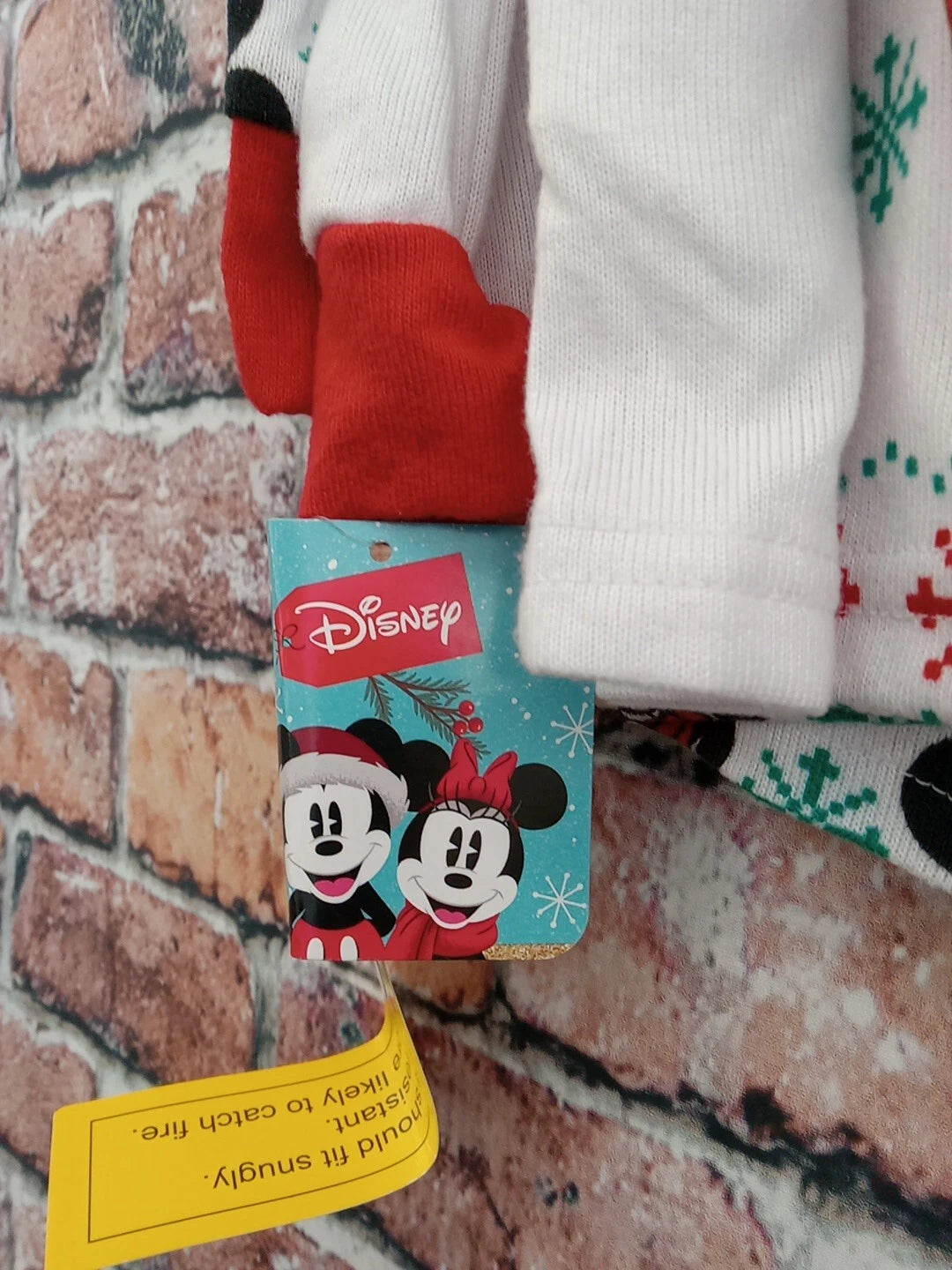 Disney 2 Pc Child Pajama Set Size 4T