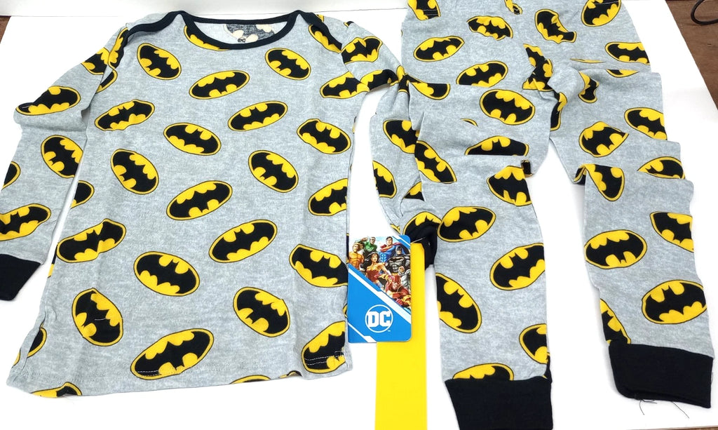 Batman Pajamas 4T Toddler Boys Snug-Fit Cotton Shirt Pant Costume PJ Set NWT