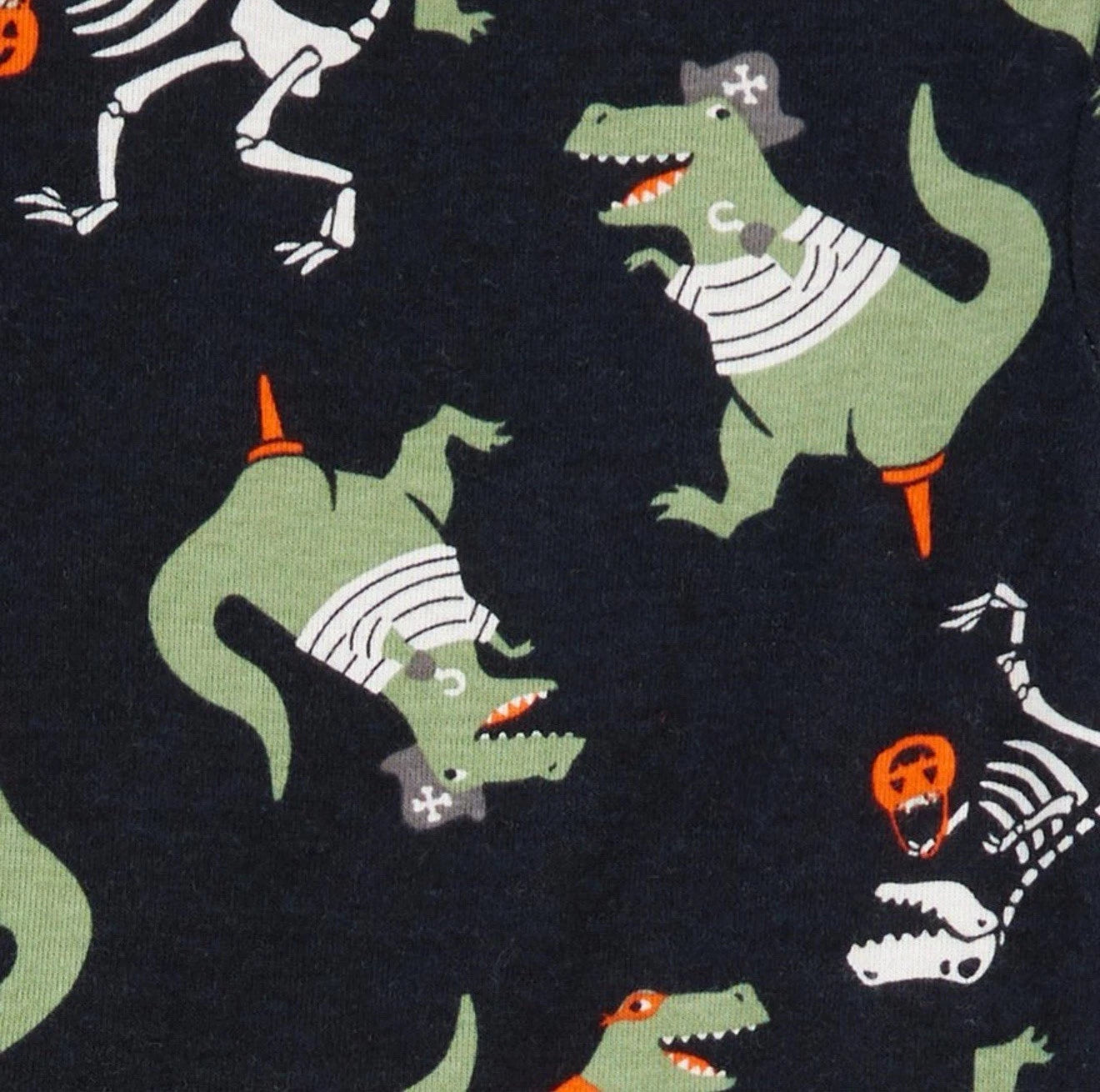 Carter’s 18 Months Boys 4 Piece Long Sleeve Dinosaur Halloween Pajama Set