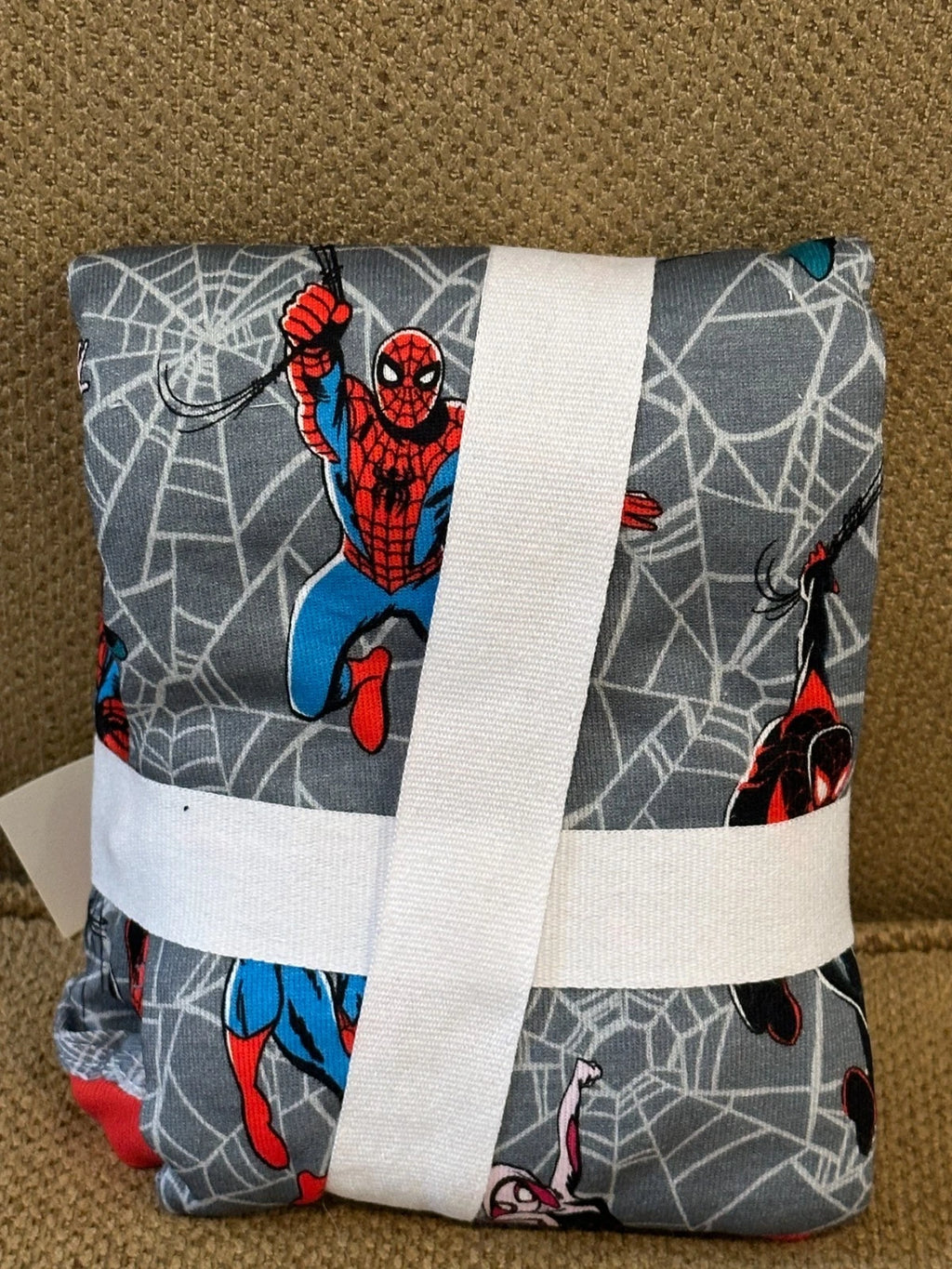 Pottery Barn Kids Spider-Man Heroes 2 pc. Pajama Size 6 Marvel Comics New w/tag
