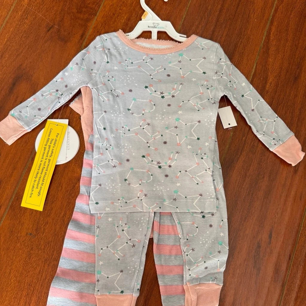 Koala Kids 4pcs Pajama Set 12m