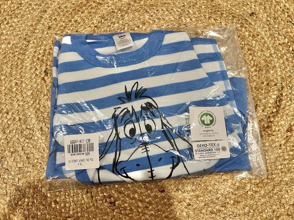 NEW Hanna Andersson Short John pajamas set Disney Winnie the Pooh Eeyore 8 130