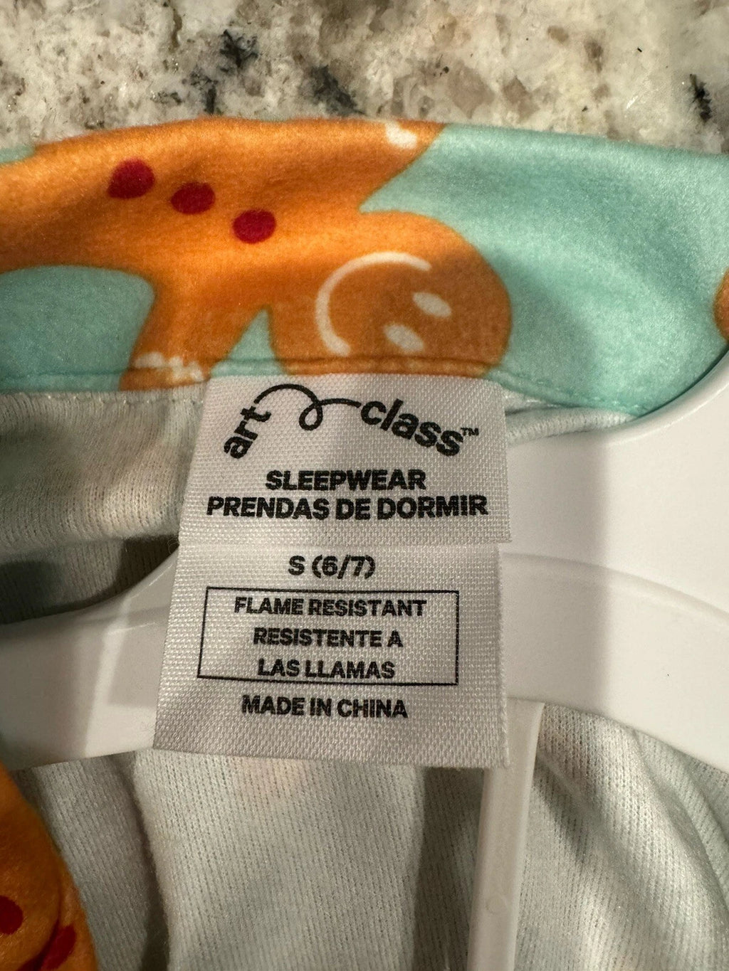 NEW GIRLS CAT & JACK PAJAMA SET SIZE Small 6-7