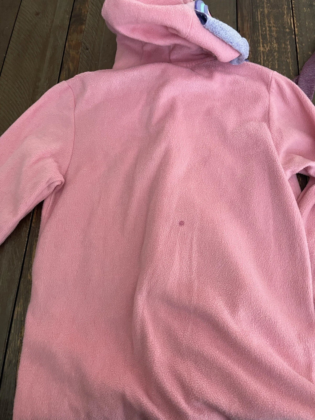 Girls Size 4-5 Pajama Set. Hoodie Zip Up PJs And 32 Heat Set A