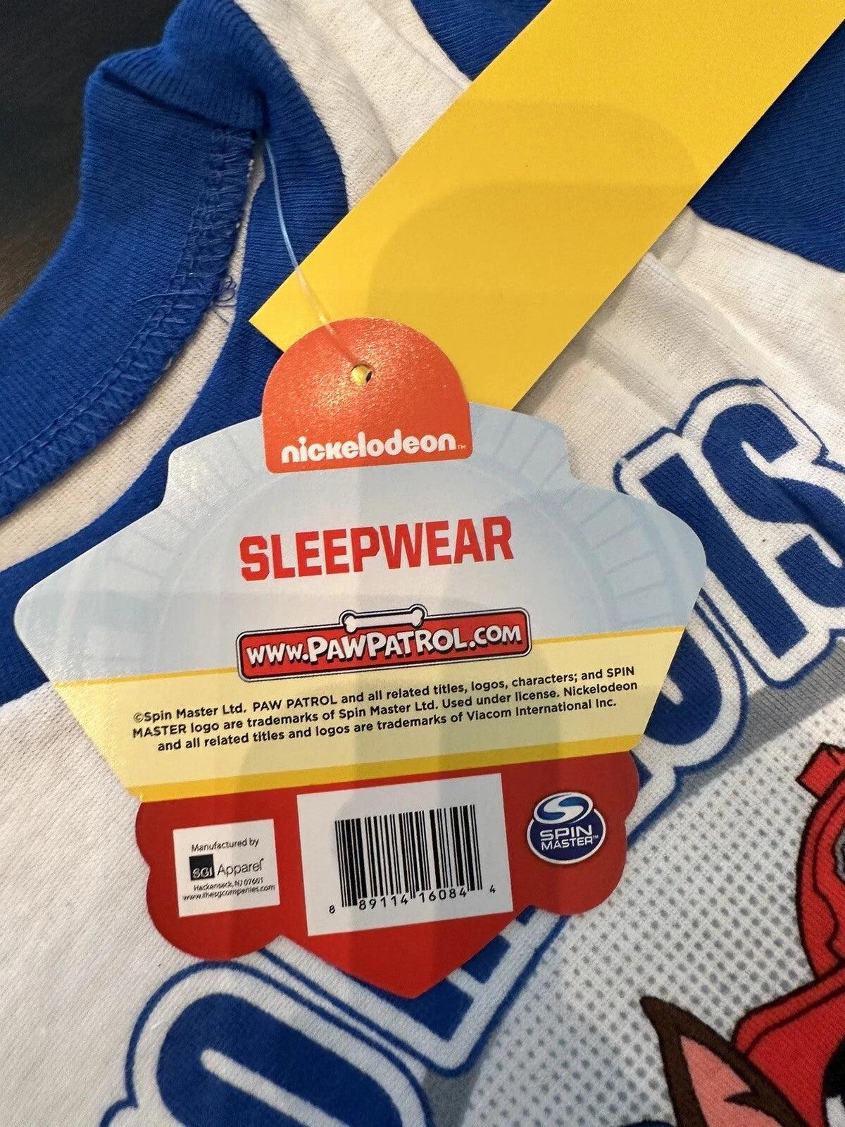5T: Paw Patrol Boys Pajama Set 4-Piece Cotton Sleepwear Set Grey Print FREE SHIP
