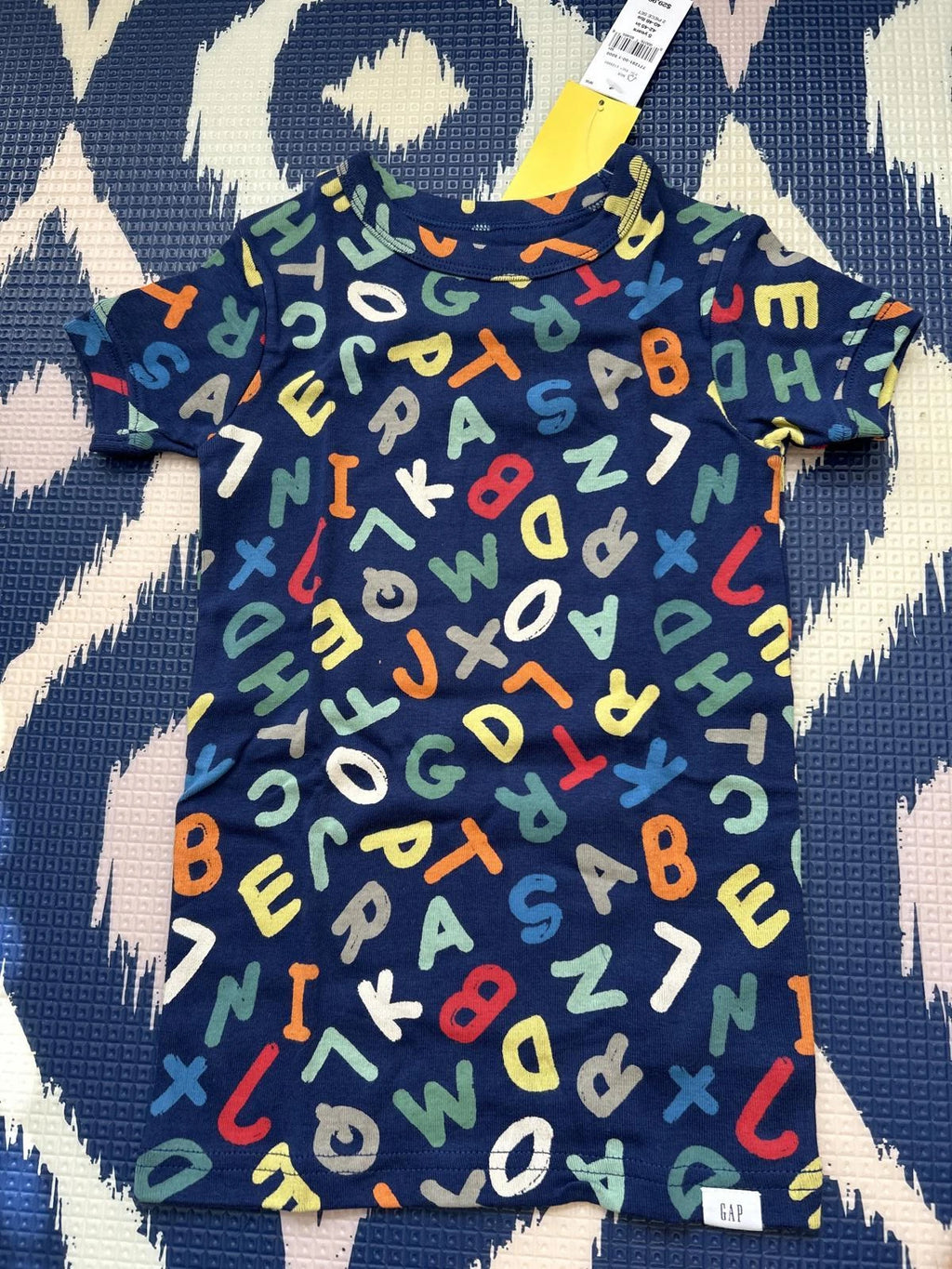 Alphabet Pjs!🌱ORGANIC�� Baby Gap | 2pc Set  Sz 5yrs  +Loving Kindness Everyday